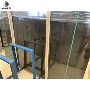 Coffee Mousse Dark Brown Marble Slabs Cut To Tiles