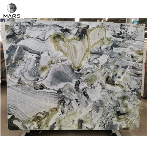 Customized Manufacturer Ice Jade Marble Slabs