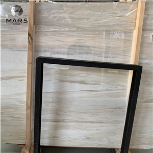 Cut To Size Eurasian Wood Grain Marble Tile Polished Tiles