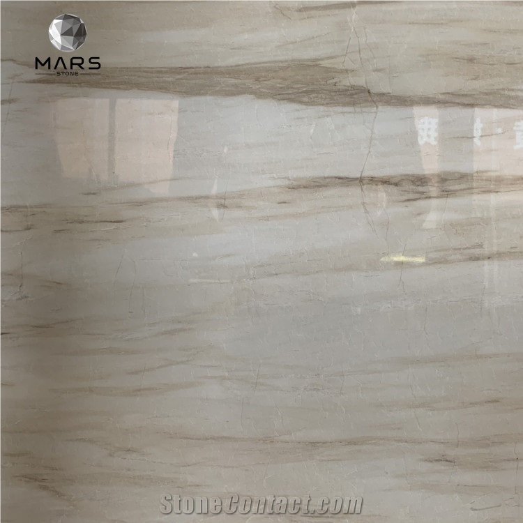 Cut To Size Eurasian Wood Grain Marble Tile Polished Tiles