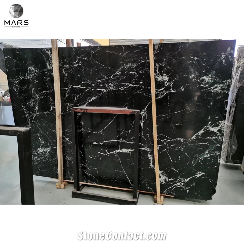 Dark Green Marble Slab Verde Empress Marble Tile For Wall