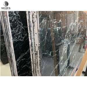 Dark Green Marble Slab Verde Empress Marble Tile For Wall