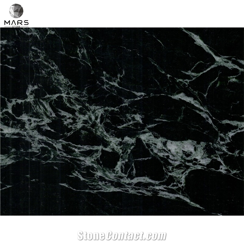 Dark Green Marble Slab Verde Empress Marble Tile For Wall
