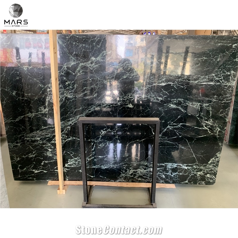 Dark Green Marble Slab Verde Empress Marble Tile For Wall
