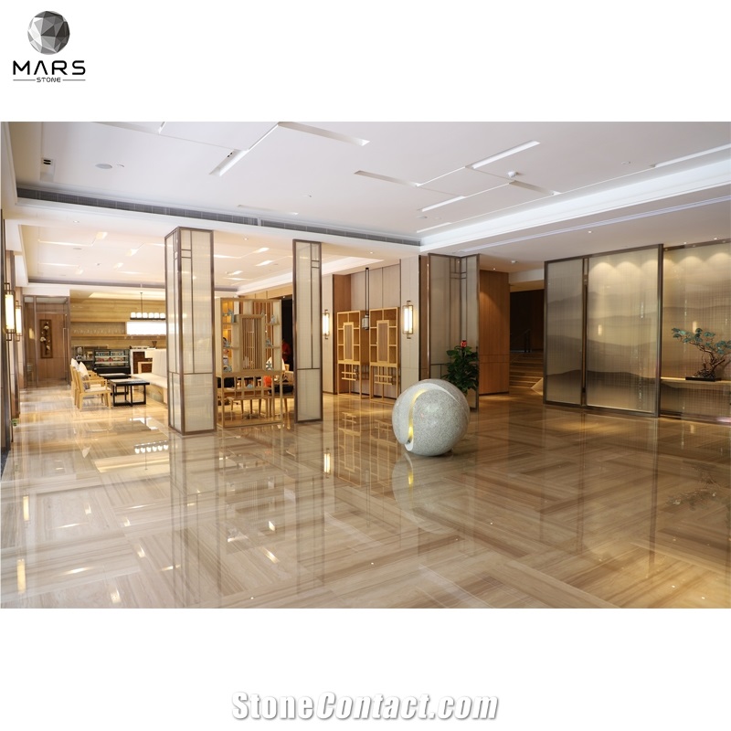Excellent Choice Iceland White Wood Grain Marble