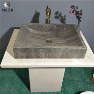Factory Hot Sale In Stone Sink And Bathroom Washbasin