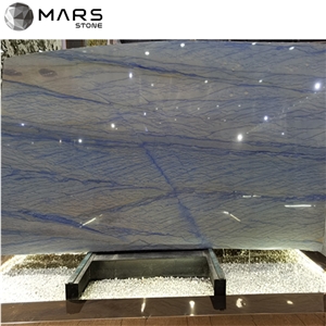 Fancy Natural Azul Macaubas Blue Sky Quartzite Slab