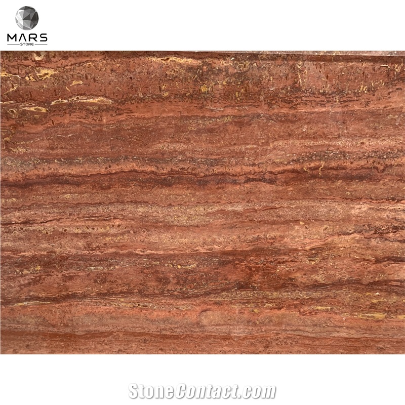 Fashion Design Travertine Tile Natural Red Travertine Slabs