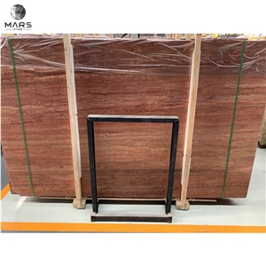 Fashion Design Travertine Tile Natural Red Travertine Slabs