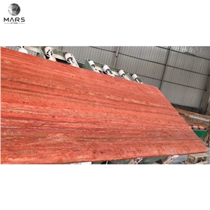 Fashion Design Travertine Tile Natural Red Travertine Slabs