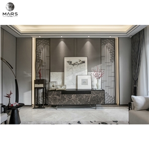 Fashionable Design Natural Grey Marble Tile For Flooring