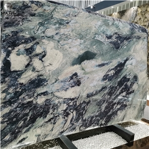 Feature Green Luxury Stone House TV Background Marble
