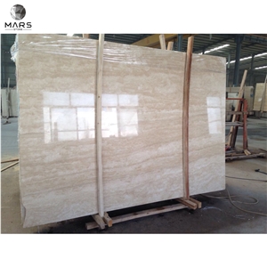 French Pattern Natural Beige Travertine,Ivory White Slabs