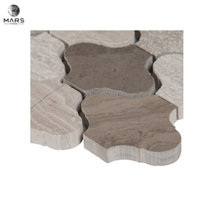 Good Price Lantern Sharped  Arabesque Marble Mosaic Tiles