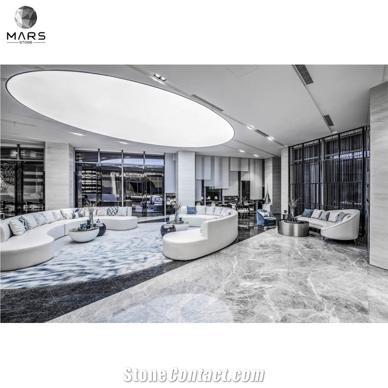 High Quality Hermes Ash Gray Marble Flooring
