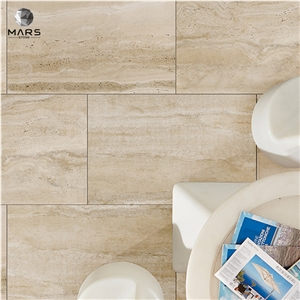 High Quality White Travertine Beige Tile And Slab On Sale