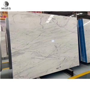 Home Design Bianco Namibia White Marble Slab Tiles For Floor
