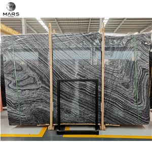 Home Design Chinese Modern Style Wooden Black Marble