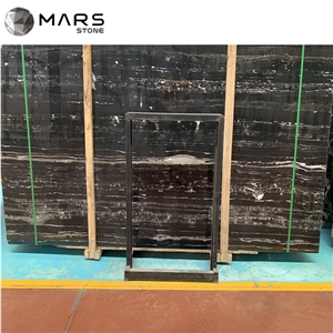 Home Interior Decoration Marble Wall Black Portoro Marble