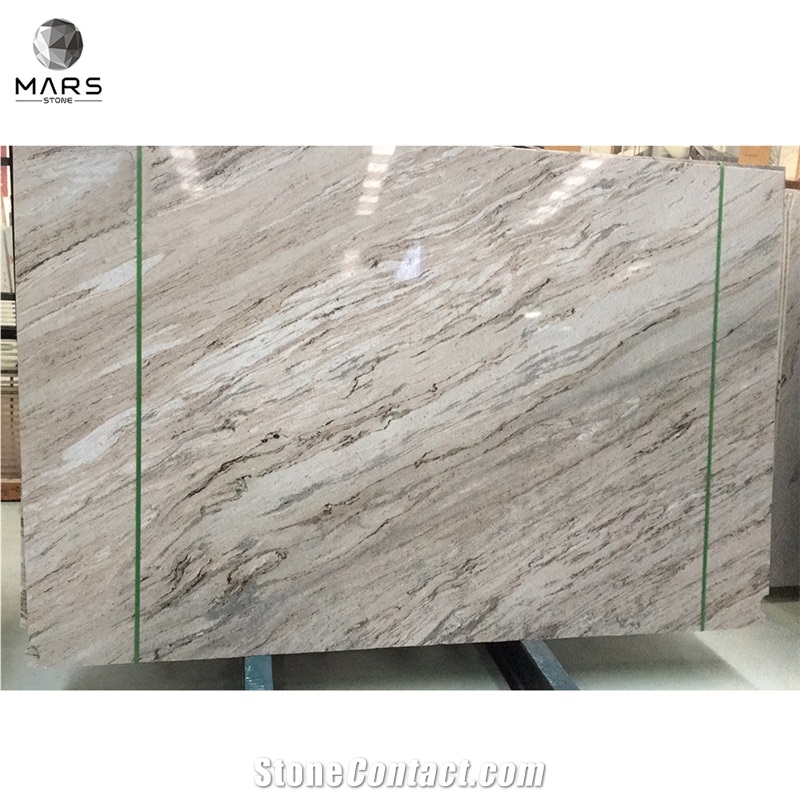 Hot Sales Fantasy Brown White Marble For Countertop Slabs