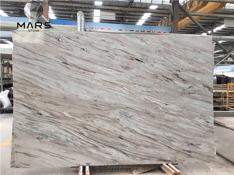 Hot Sales Fantasy Brown White Marble For Countertop Slabs