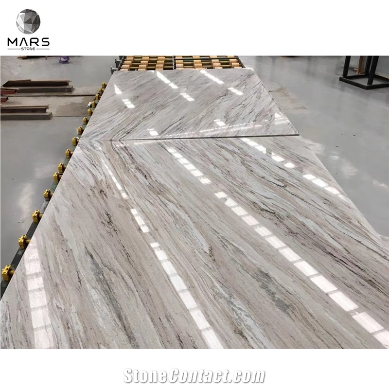 Hot Sales Fantasy Brown White Marble For Countertop Slabs