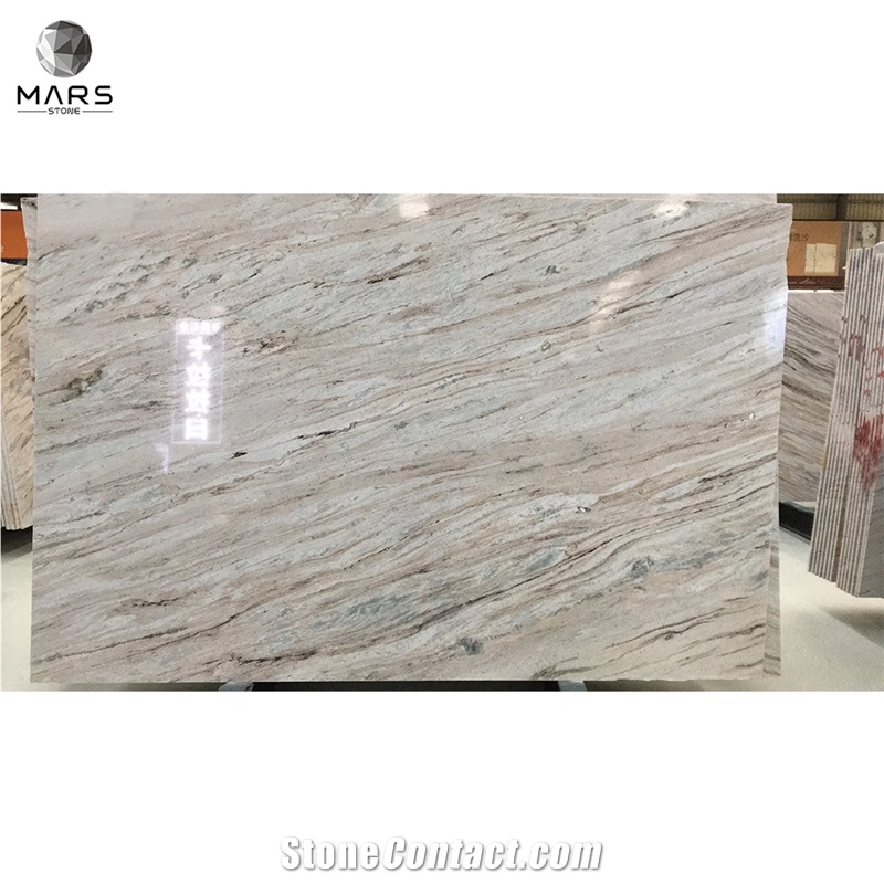 Hot Sales Fantasy Brown White Marble For Countertop Slabs