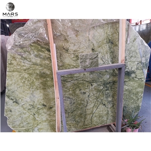 Luxury Design Forest Green Marble Slabs, Dandong Jade Green