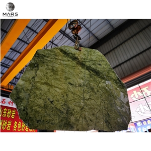 Luxury Design Forest Green Marble Slabs, Dandong Jade Green