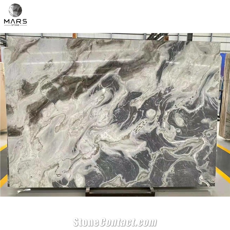 Marble Feature Wall Polished Green Jade White Beauty Marble