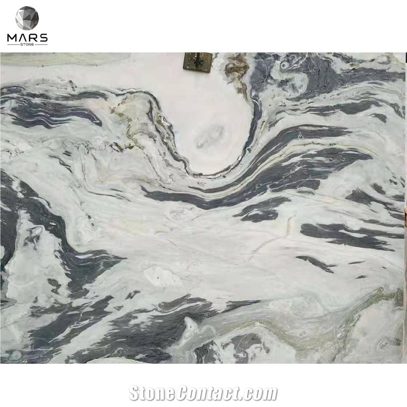 Marble Feature Wall Polished Green Jade White Beauty Marble