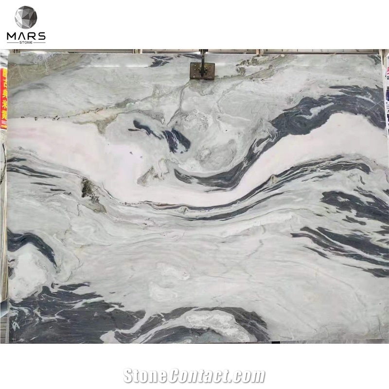 Marble Feature Wall Polished Green Jade White Beauty Marble