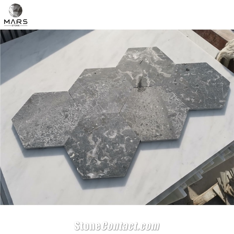 Modern Decoration Design Natural Dark Gery Stone Mosaic Tile