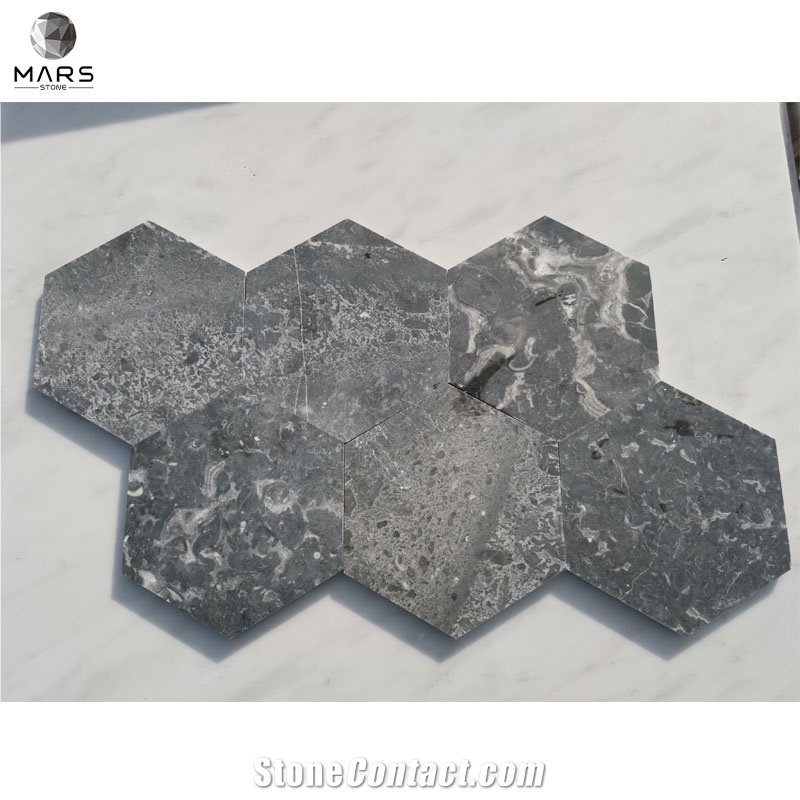 Modern Decoration Design Natural Dark Gery Stone Mosaic Tile