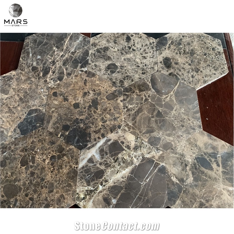 Modern Decoration Design Natural Dark Gery Stone Mosaic Tile