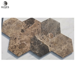 Modern Decoration Design Natural Dark Gery Stone Mosaic Tile