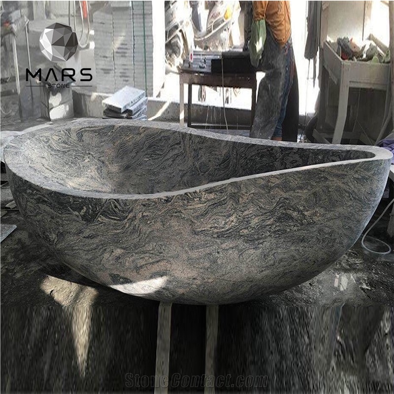 Modern Home Mulitcolor Irregular Sand Wave Bathtub Price
