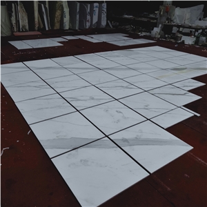 Modern Italy Calacatta White Marble Interior Design Tile