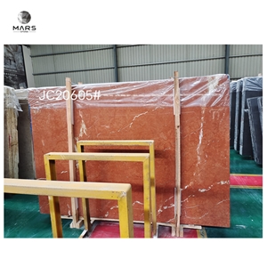 Natural Stone Rojo Alicante Marble Slab And Marble Tiles