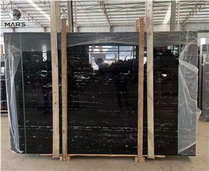 Nero Portoro Marble Slabs Silver White Dragon 