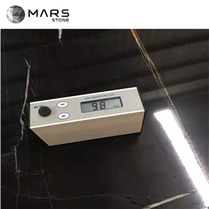 Nero Tunisi Noir Gris Aziza Marbre,Black Aziza Marble Slab,