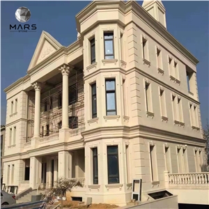 One-Stop Exterior Wall Cladding Solutions Limestone 3D Wall Decor Panel