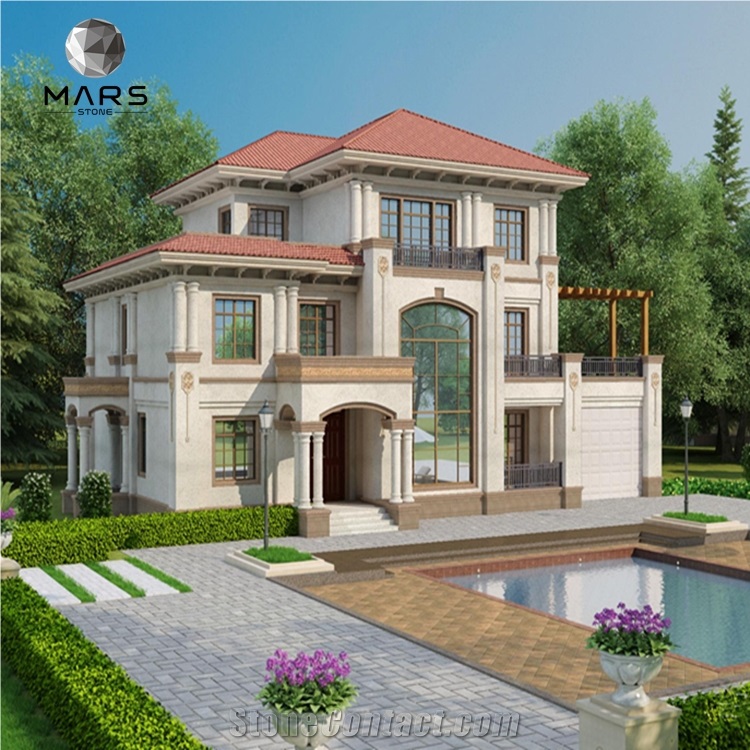 One-Stop Exterior Wall Cladding Solutions Limestone 3D Wall Decor Panel