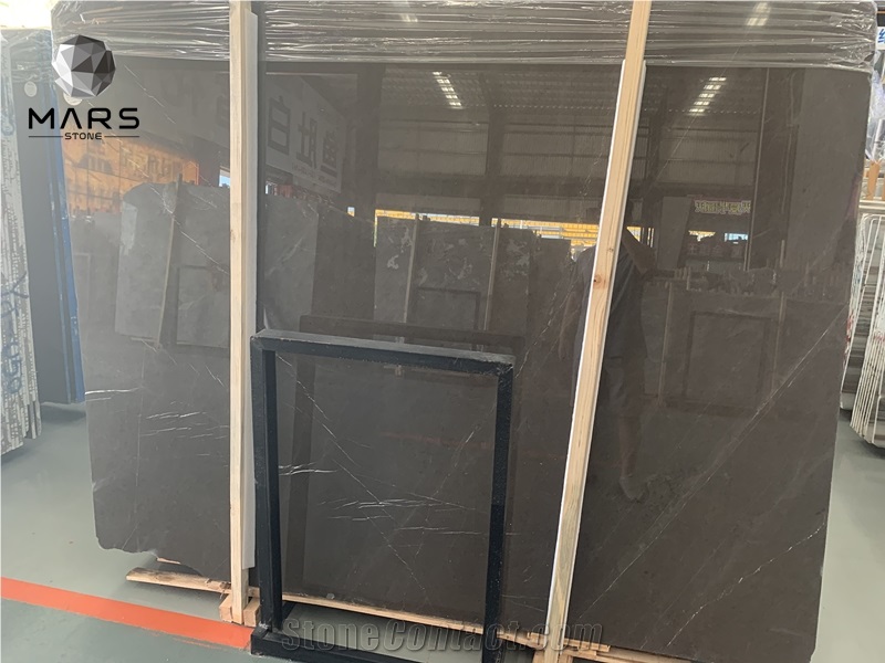Pisa Grey Marble Slab Iran Pietra Gray Marble Graphite Slabs