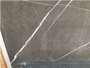 Pisa Grey Marble Slab Iran Pietra Gray Marble Graphite Slabs