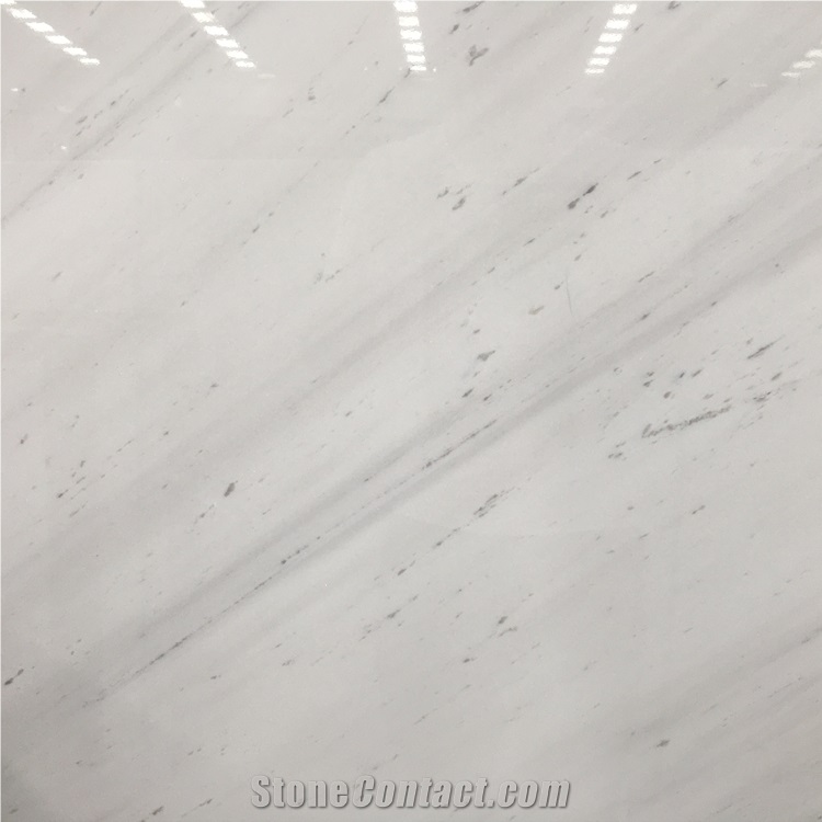 Polaris White Greece Marble Slabs