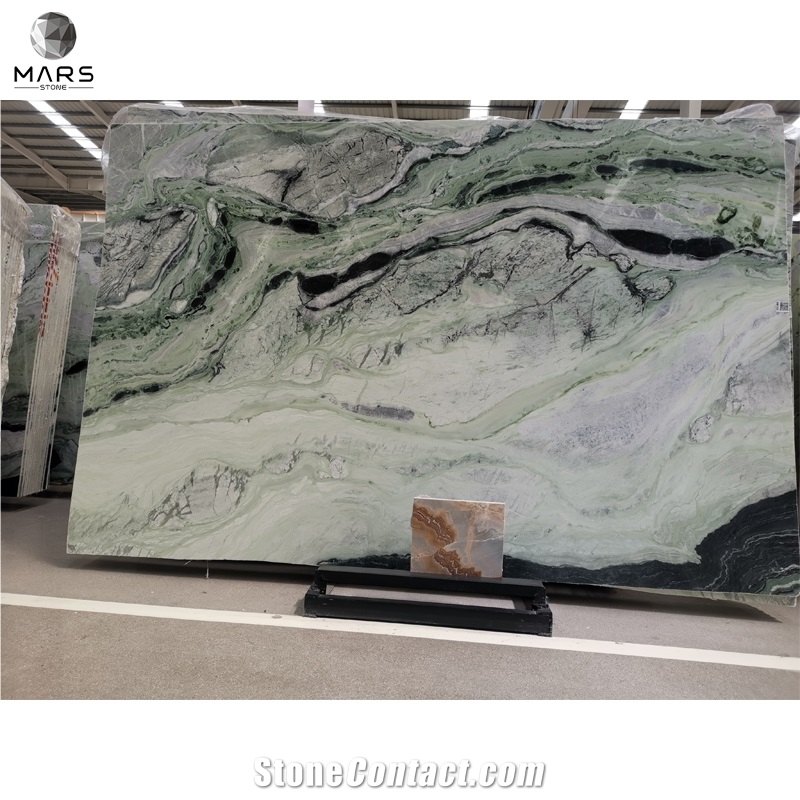 Polished Ice Green Jade Green Slabs Emerald Green Marble