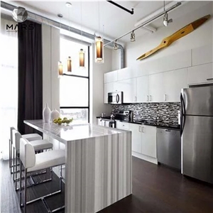 Polished Marmara White Stone Price For Countertop