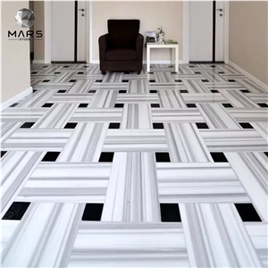 Polished Marmara White Stone Price For Countertop