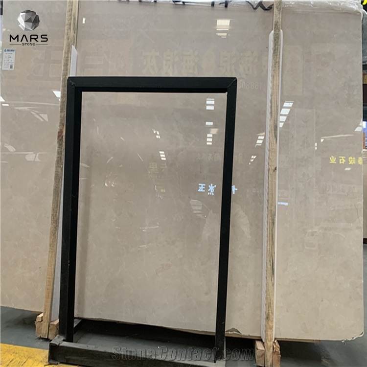 Popurlar Turkey Beige Marble Light Pearl Beige Slab